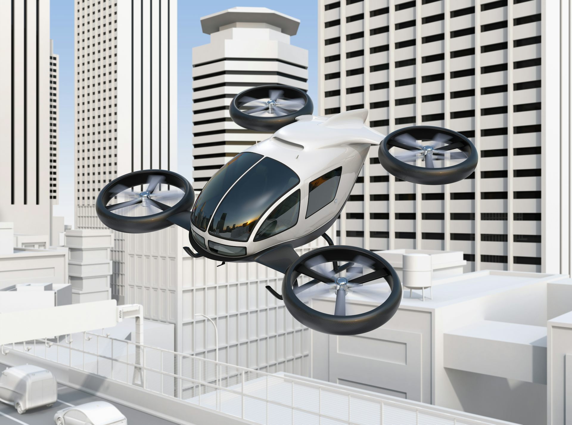 The Future of Urban Drone Ports and Charging Stations